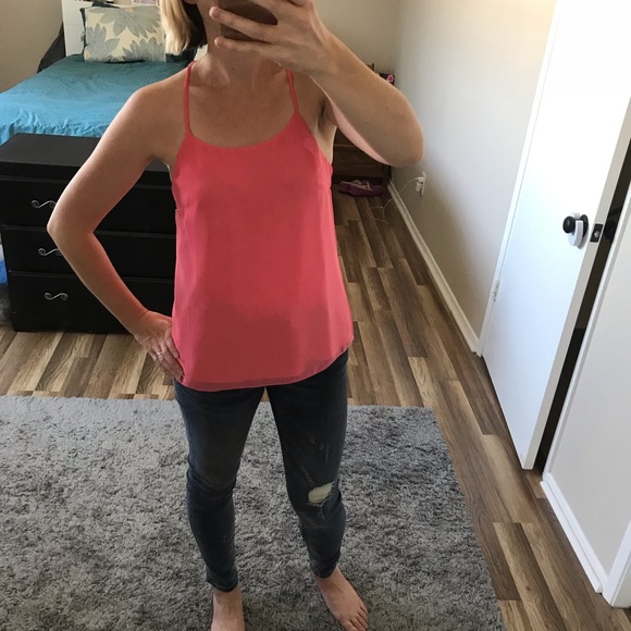 Jennifer Lopez Coral Ruffle Halter, Medium - Picture 3 of 4